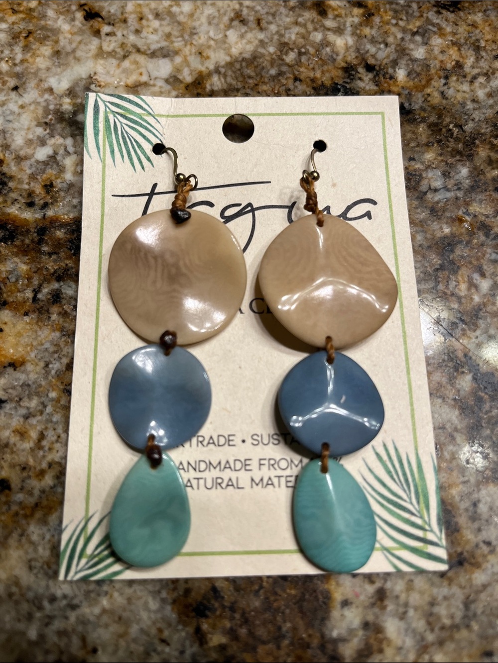 Tagua Earrings